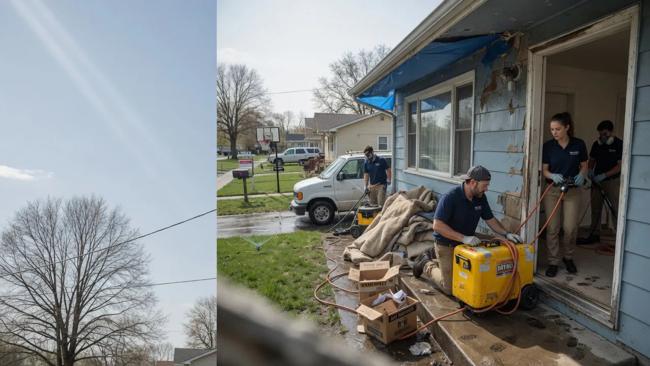 Basement Flood Cleanup in Surprise, NE near me